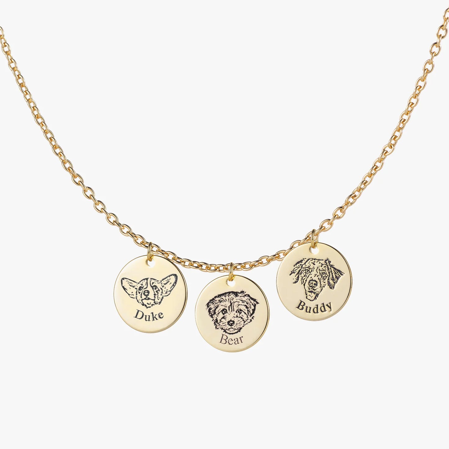 Engraved Pet Necklace