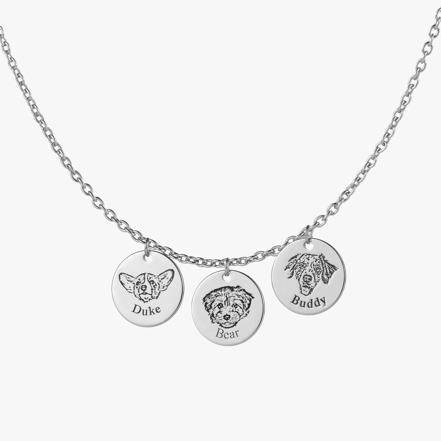 Engraved Pet Necklace
