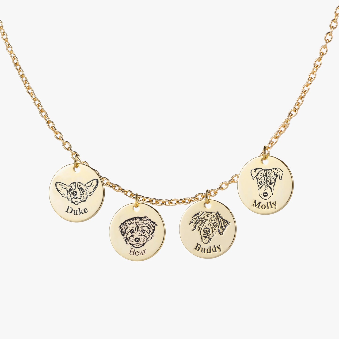 Engraved Pet Necklace