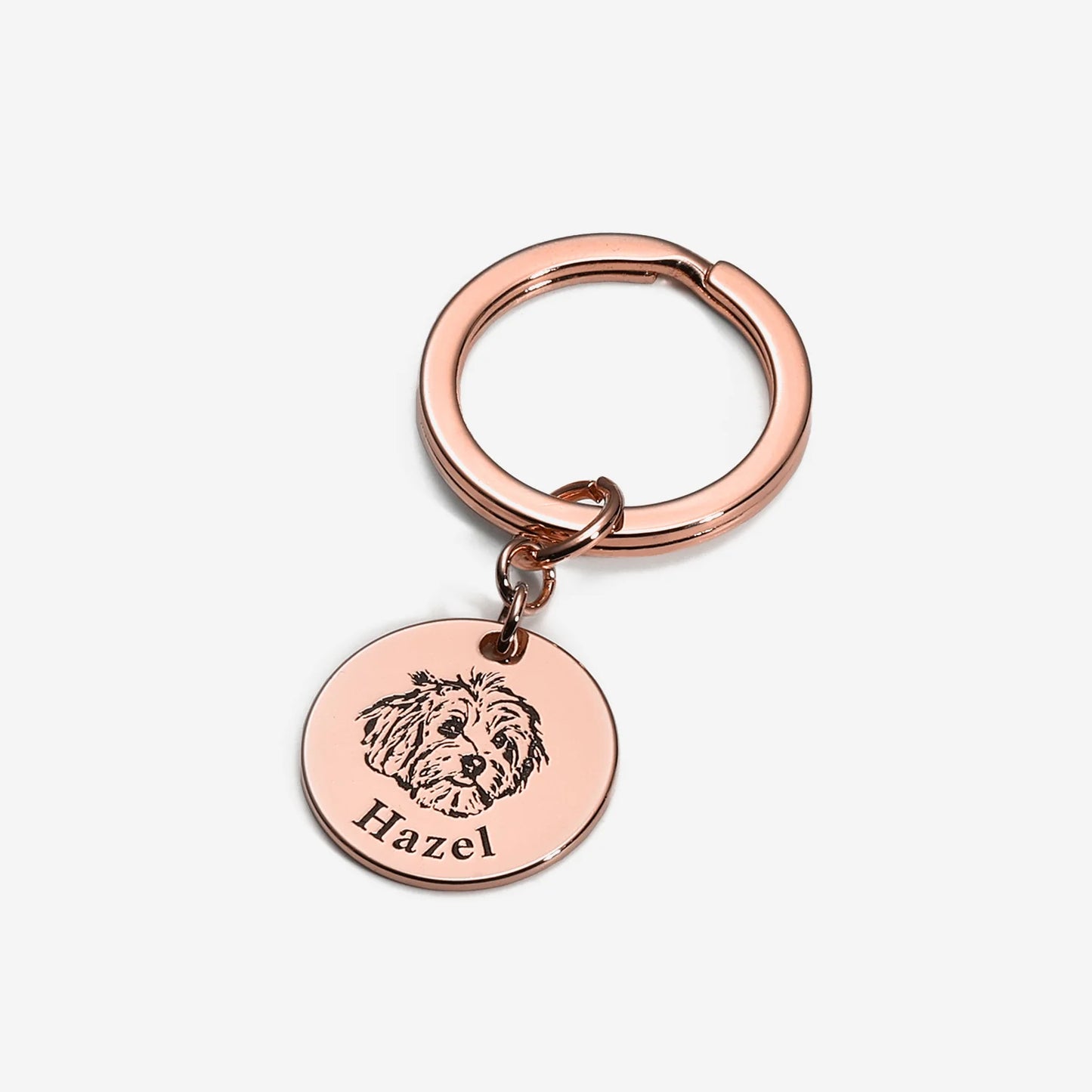 Engraved Pet Keychain