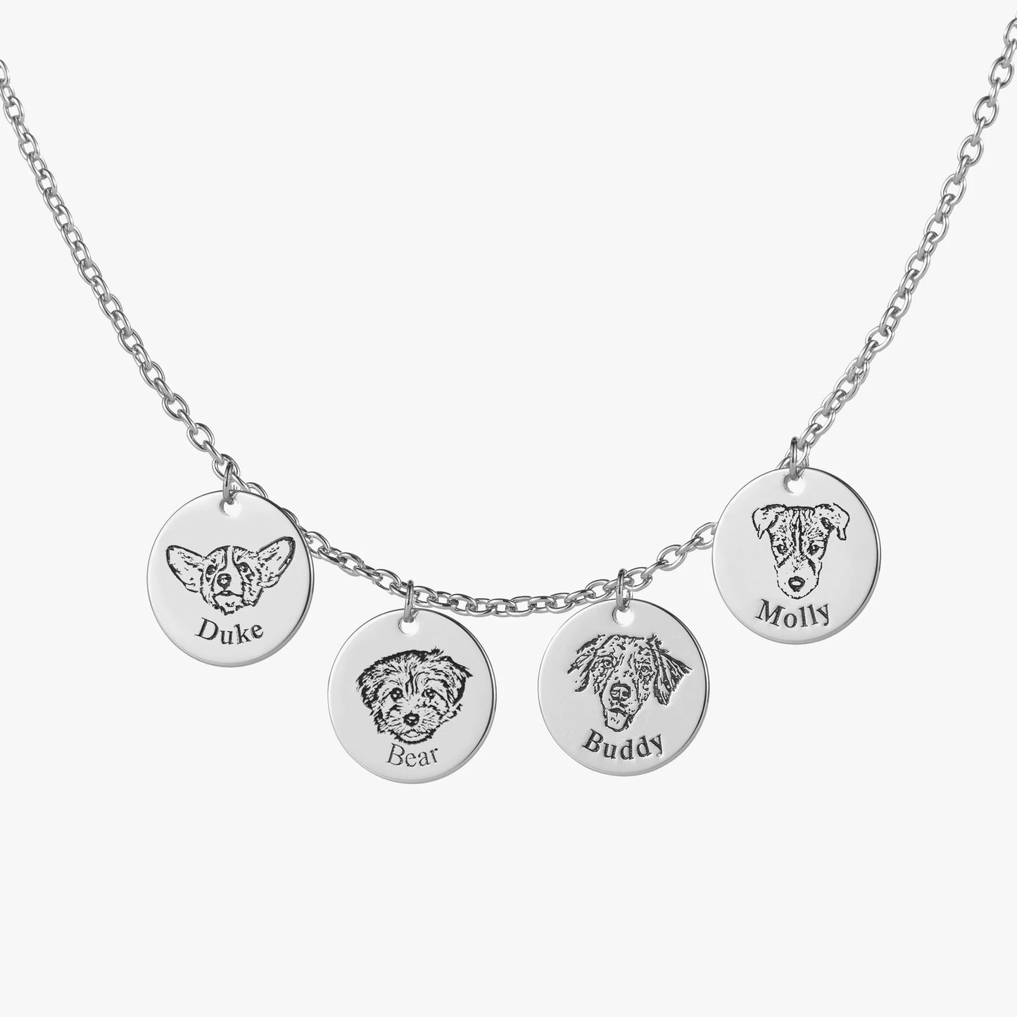 Engraved Pet Necklace